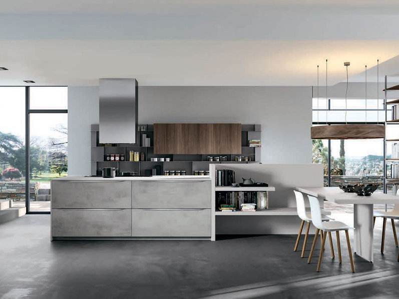 Итальянская кухня B22 03 фабрики Tre.O Kitchens