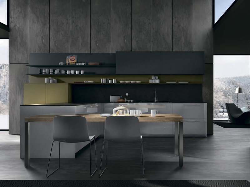 Итальянская кухня R20 08 фабрики Tre.O Kitchens