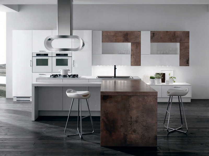 Итальянская кухня ELOS 06 фабрики Tre.O Kitchens