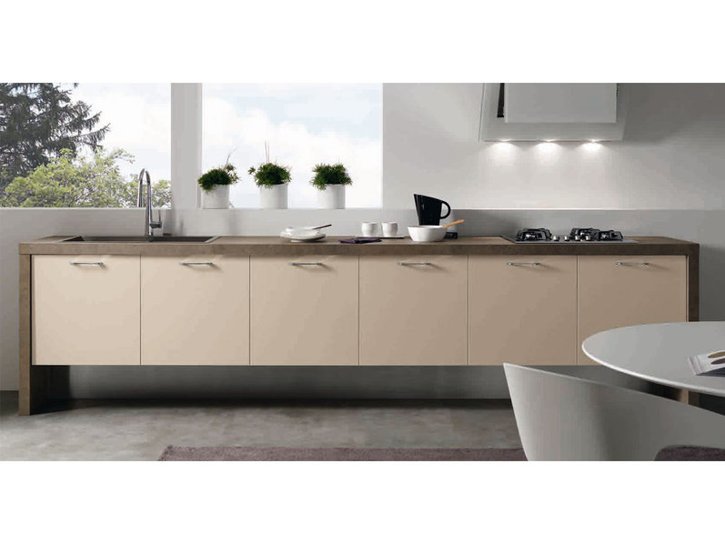 Итальянская кухня EASY 01 фабрики Tre.O Kitchens