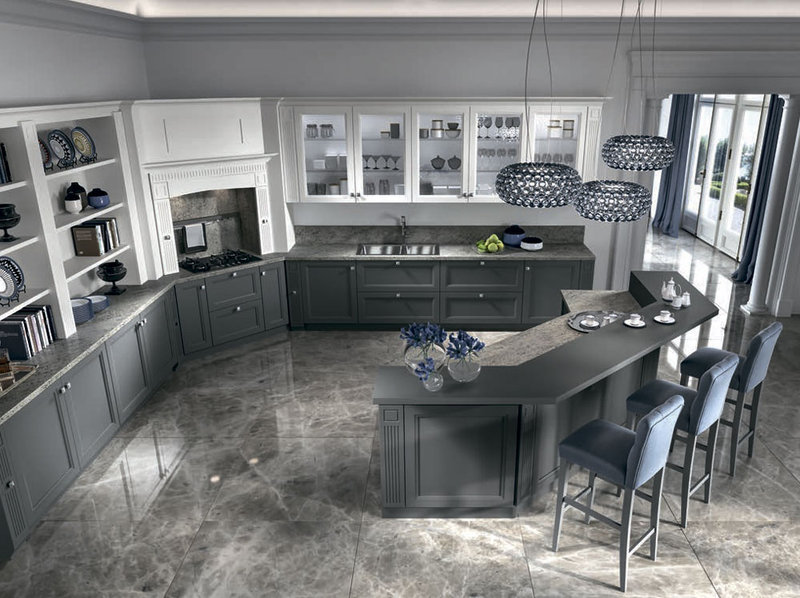 Итальянская кухня SOPHIA 01 фабрики Tre.O Kitchens