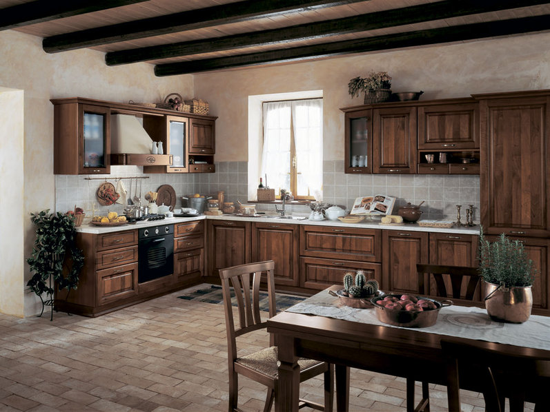 Итальянская кухня VERA 01 фабрики Tre.O Kitchens