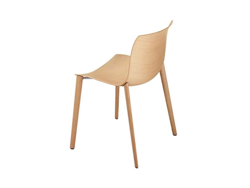 Итальянский стул Catifa 46 4 wood legs фабрики ARPER