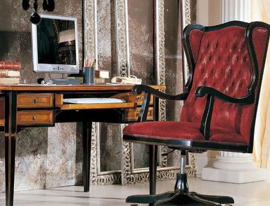Итальянские кресла и стулья для кабинетов Rialto фабрики MODENESE GASTONE