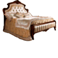 Кровать Standard с обитым изголовьем и изножьем