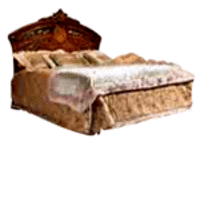 Кровать с панелью по всему периметру King