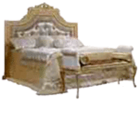 Кровать с панелью по всему периметру King