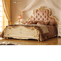 Кровать King со стёганым изголовьем (cп. место 200x180)