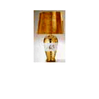 1-рожковая настольная лампа из керамики