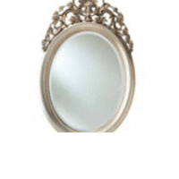 Овальное зеркало с фризом