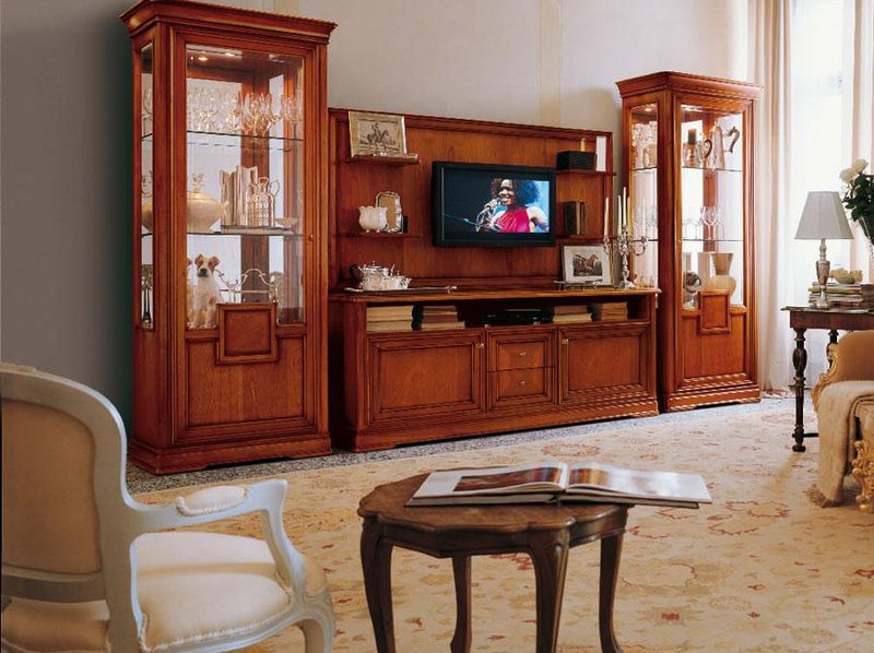 Итальянская мебель для ТВ STRADIVARI фабрики A.L.F. Group