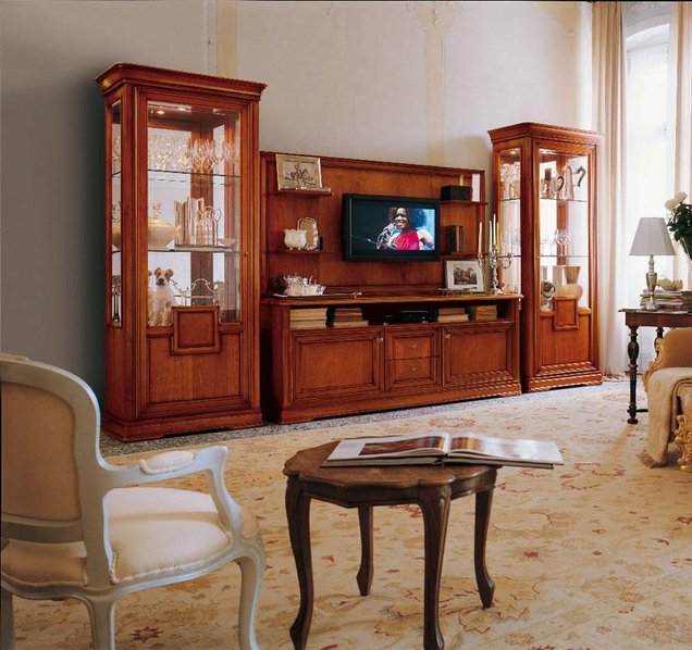 Итальянская мебель для ТВ STRADIVARI фабрики A.L.F. Group