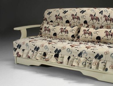 Итальянский диван-кровать LANGAWI фабрики LES COUSINS S.r.l.